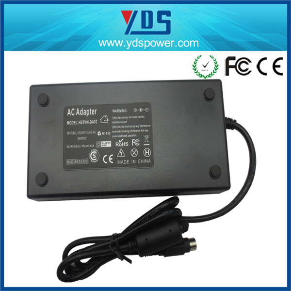 AC/DC 19.5V 9.5A 180W Desktop Power Supply for Laptop